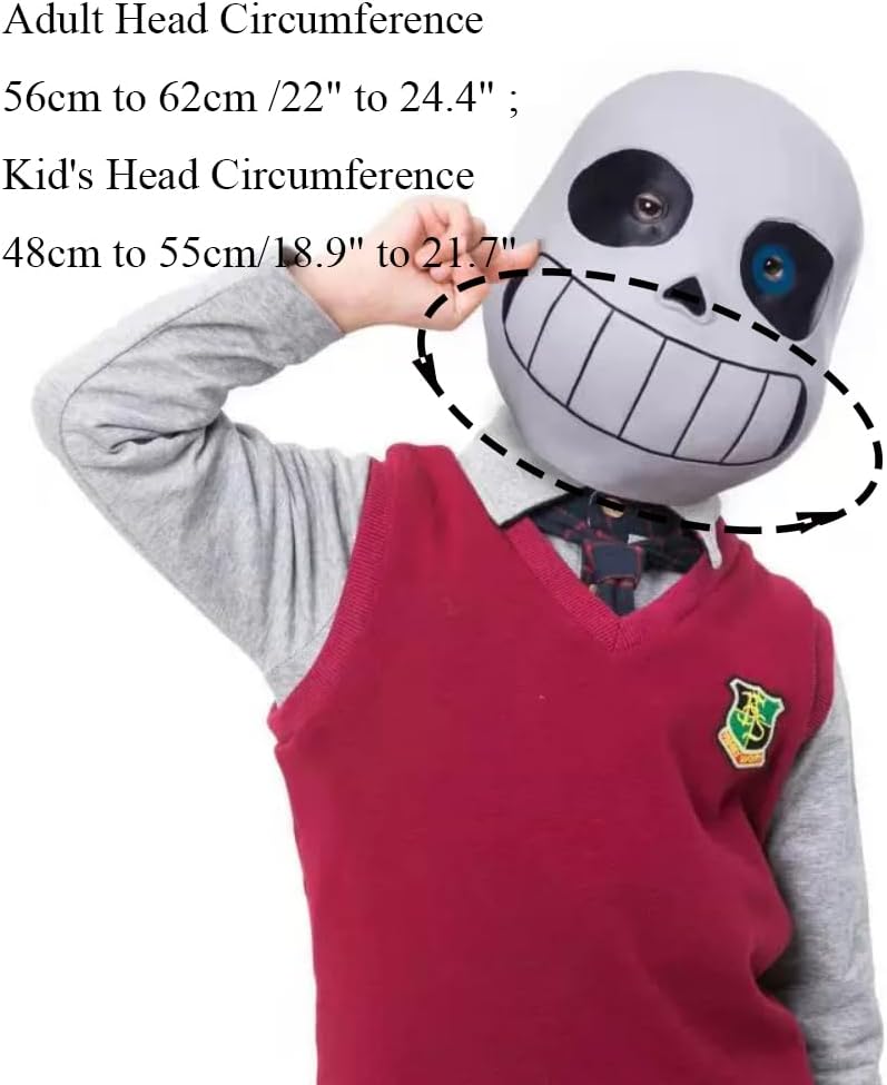Day Vacation Deluxe Latex Full Head Hood Masque Halloween Adult and Kid's Costume Accessory
