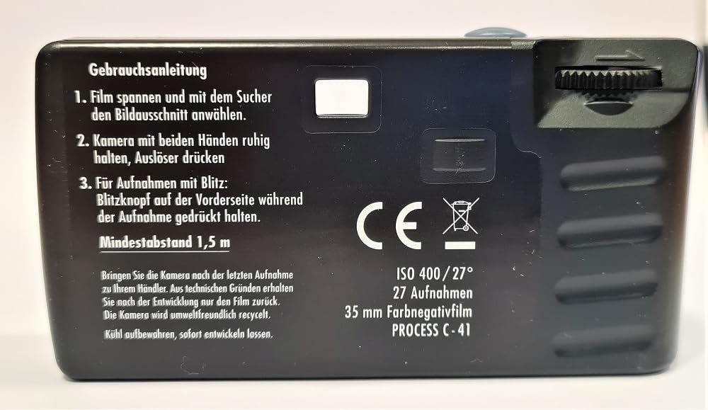 5X Topshot Fliegende Herzen Einwegkamera/Hochzeitskamera (27 Fotos, Blitz, 5-er Pack) MHD 12.2025