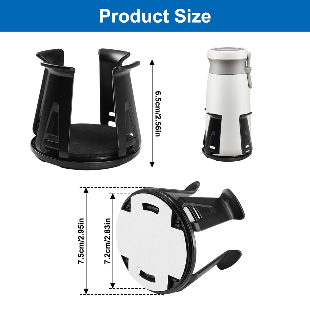 Portabicchieri portatile da appendere per auto Porta per veicoli per motociclette Porta per bevande Gancio per porta Porta contenore per bevande Organizzatore  34