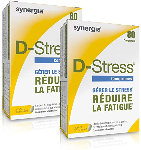 D-Stress (+1 Vitamine C offerte) ➠ Magnésium hautement assimilé, taurine, arginine et vitamines B ➠ Origine France ➠ Lot de 2 + 1 Vitamine C offerte Cover
