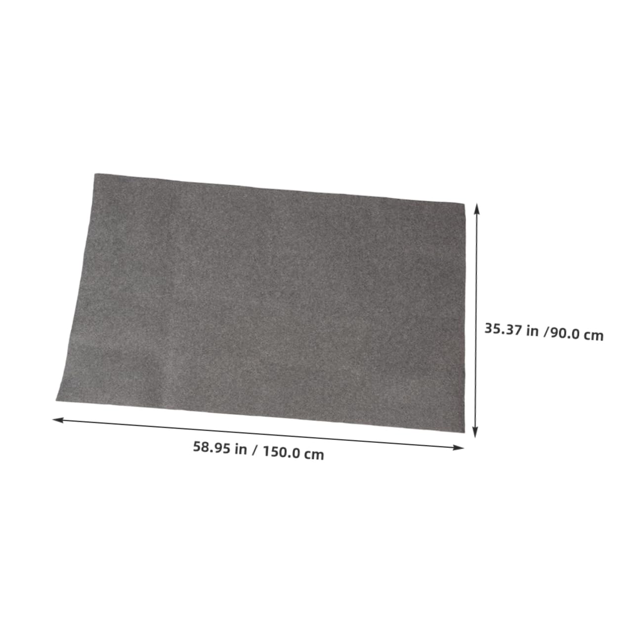 SOLUSTRE Tapis de Sol pour Garage en Feutre, Protection L’Huile, Lavable, pour Atelier et Garage, Surface Sûre et Stable, Entretien Facile