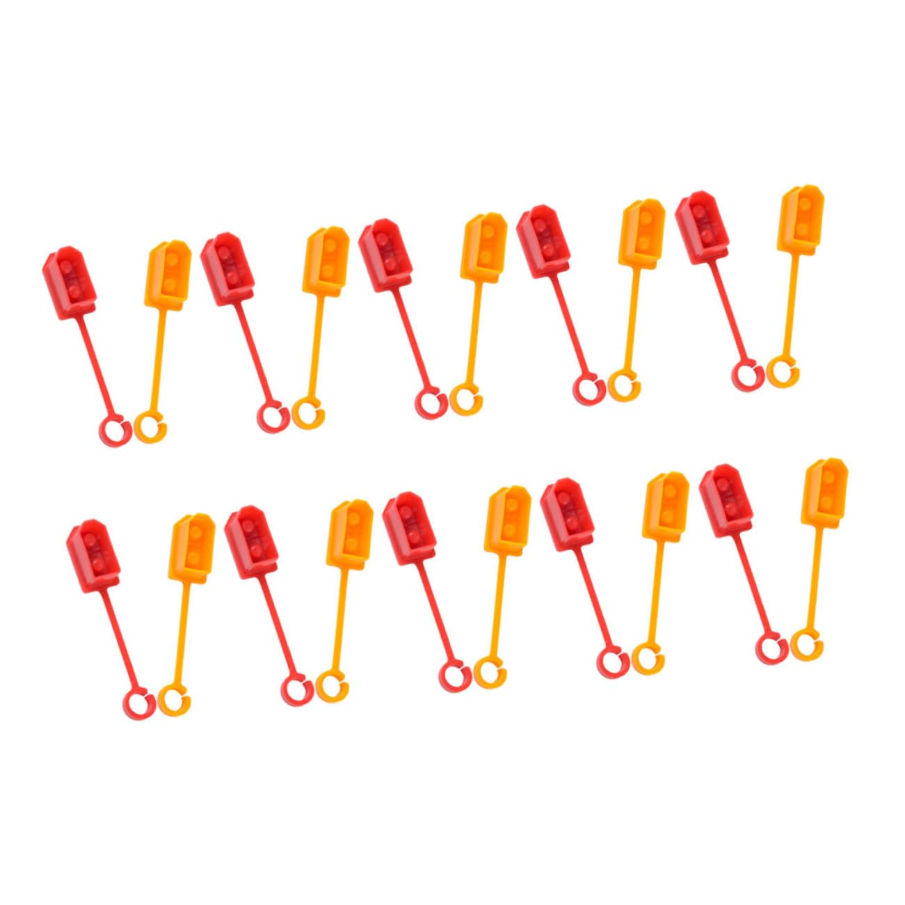 Kisangel 5 Series Cubierta Protectora De Enchufe Reutilizable Para Bebés Tapas Elegantes A Prueba De Cubiertas Conectores De Enchufe Contra 20 piezas x 5