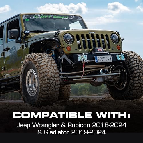 Image of REDARC Tow-Pro Trail Kit Electric Trailer Brake Controller Kit for Jeep Wrangler, Rubicon, Gladiator, Off Road Dual Braking, Plug and Play Install, 12V /24V Compatible to Tow RV, Camper, Trailer, Boat