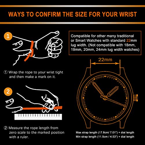 ToVioc 22mm Cinturino Compatibile con Xiaomi Watch...