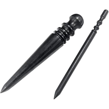 Professional Leather Edge Burnisher Ebony Wood Slicker