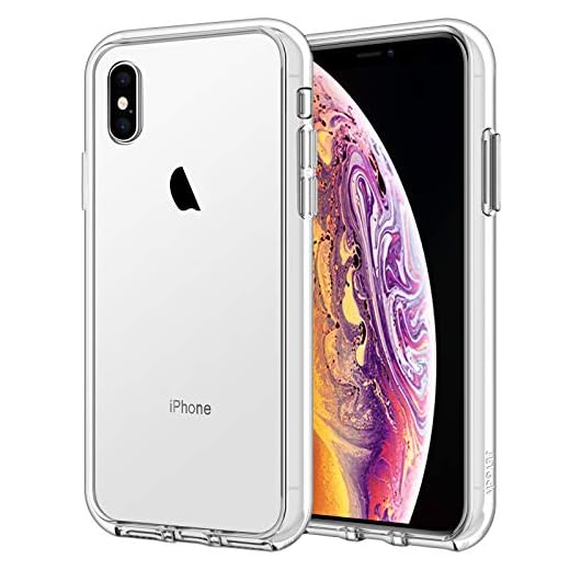 JETech Case for iPhone Xs and iPhone X, Shockproof Bumper Cover, HD Clear
