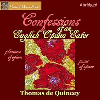 Confessions of an English Opium-Eater Audiolibro Por Thomas De Quincey arte de portada