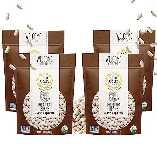 1000 Springs Mill Organic Great Northern Beans