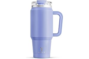 Meoky 32 oz Stainless Steel Tumbler with Handle - The Ultimate Hydration Companion
