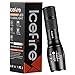 Price comparison product image ICEFIRE K1 Portable Torch LED Zoomable Flashlight Pocket-Sized Light 2000 Lumens XML T6 Super Bright Adjustable Focus Tactical Hand Lights for Camping, Hiking, Cycling and Emergency Use (1 Pack)