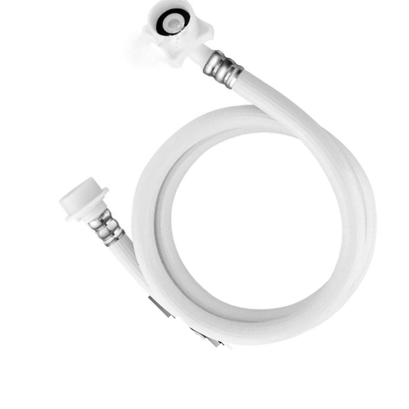 Washer Water Hose Portable Wash Machine Hoses Connection and Supply Lines Inlet Pipe Long Universal PVC(2.5)