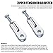 CNCMOTOK Chain Puller Tensioner Adjuster Fit For Yamaha Raptor 350 05-16 Warrior 350 89-05 Blaster 200 88-06 Breeze 89-04 Banshee 350 87-06 Grizzly 125 04-13 Tri-Z YTZ250 85-86 ATV Quad 4 Wheeler