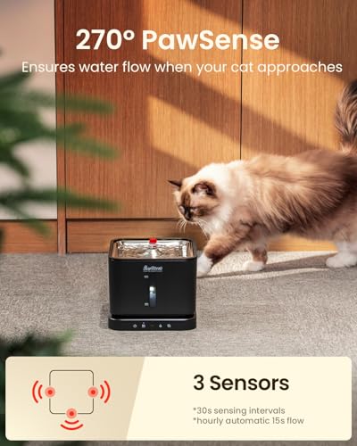Cordless Cat Water Fountain, 3L/100oz  - image 6