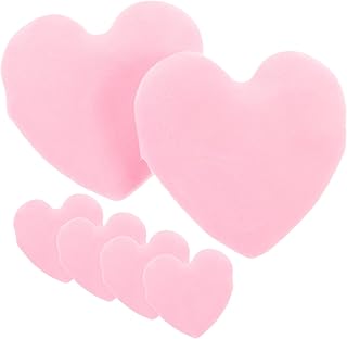 6 Uds. De Maquillaje En Forma De Corazón Sopl...