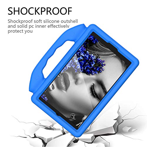 Coque Samsung Tab A9 pour enfant bleu SM-X110 étui antichoc EVA - 2