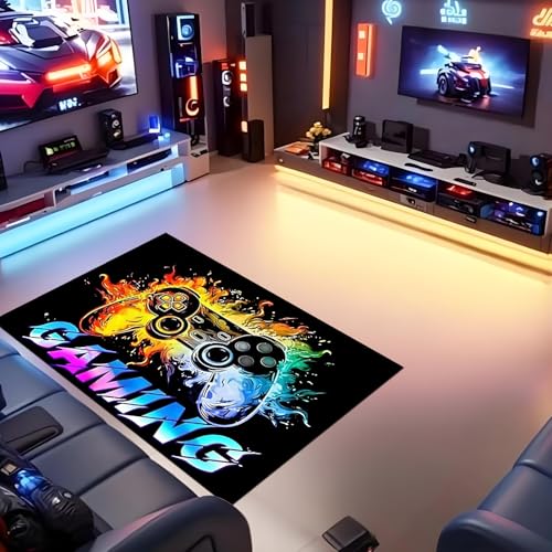 Tapete Gaming Area con Diseño 3D Gamepad Transparente miniatura 6