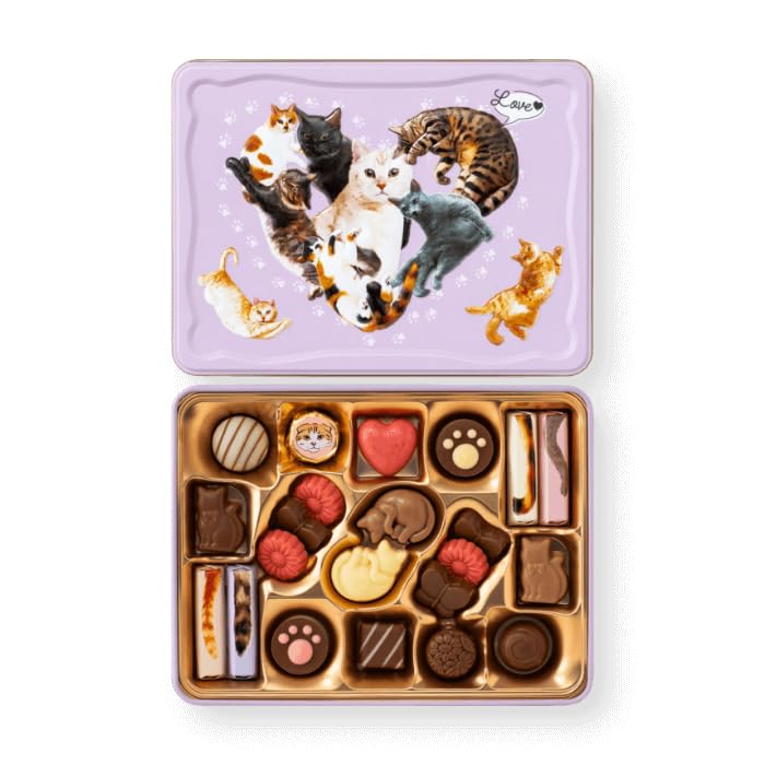９個入りにゃおにゃおチョコ Amazon.co.jp: メリーチョコレート ねこみゃみれ ホワイトデー