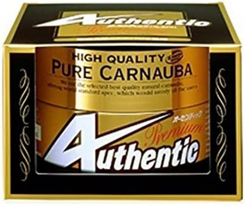 Authentic Premium Wax 200g – Natural Brazilian Carnauba Wax for Deep Gloss & Hydrophobic Protection – Includes Applicator Sponge & Detailing Brush