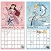 2025 Disney Princess Wall Calendar (Bilingual French) (English and French Edition)