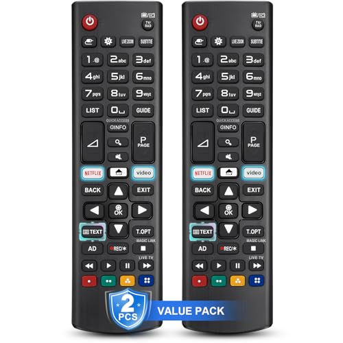 für LG Fernbedienung,Geeignet für Alle LG Fernseher Fernbedienung Original,Universal für Magic Remote Smart TV,2er-Pack