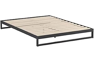 ZINUS Trisha Low Wooden Bed Frame with Wood Slat Support