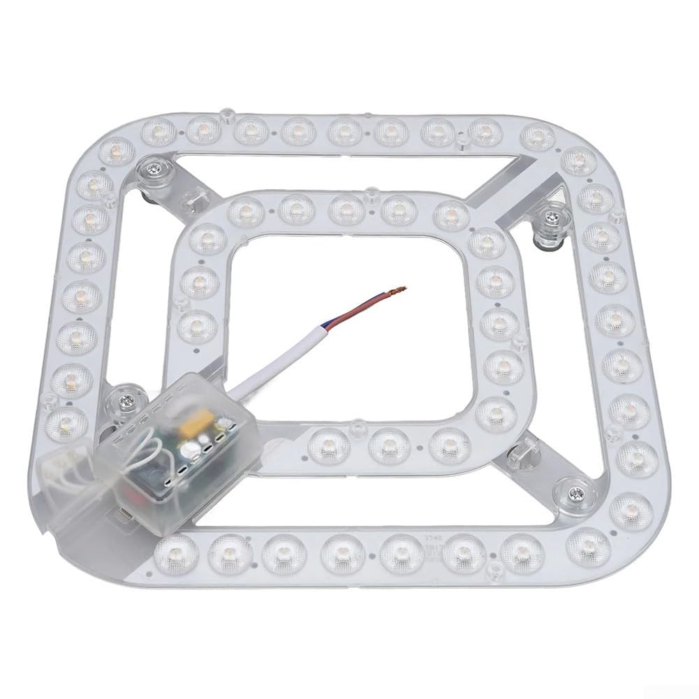 Panel de luz LED de repuesto para luces de ventilador y techos empotrados, 3000 K, 4000 K, 6000 K, luz blanca ajustable