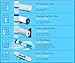 Geekpure 5 Stage Reverse Osmosis Replacement Filter Set with 100 GPD Membrane -10 Inch