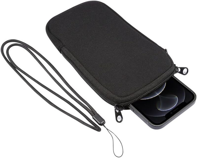 Neoprene Phone Bag Case Mobile Phone Bag Outdoor Men Waist Belt Clip Case Holster