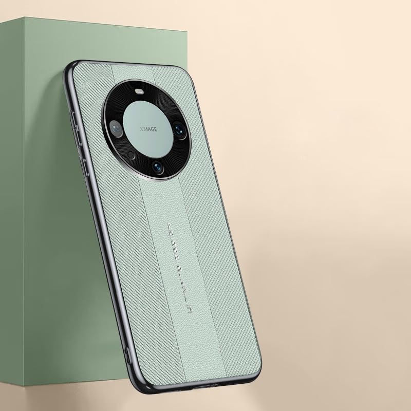 Étui en cuir Huawei Mate 60 Pro : protection antidérapante pour le quotidien