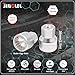 JEUCLEL ABC-55 19Pt Outer Ring 4mm Wheel Locking Nut Key Socket for Porsche VW Toureg Panamera/Cayenne/Macan/Cayman/SUV, Wheel Anti-Theft Lug Nut Removal Tool