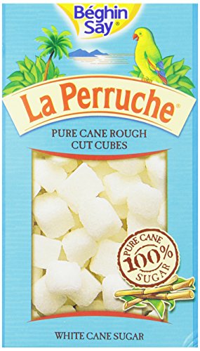 La Perruche Pure Cane White Sugar Cubes, 1.65 Pound Box (750 Grams) #TOP1