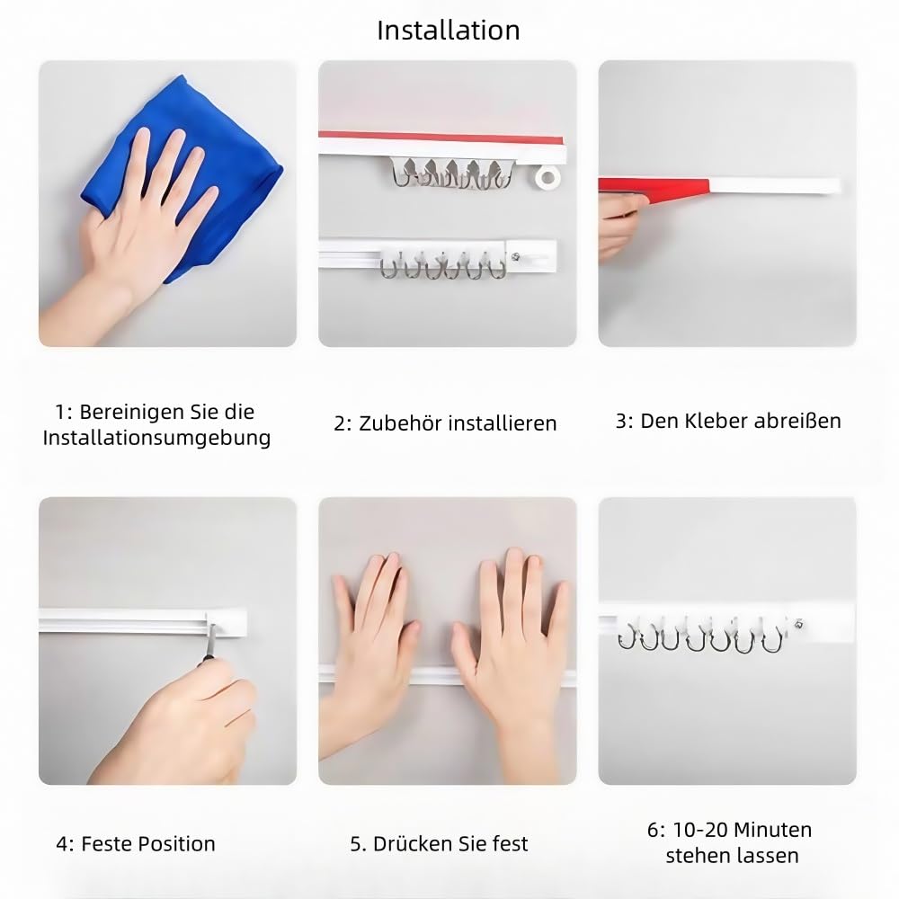 Mit Gleitschiene Staubdichter Vorhang für Regale Verdickter Leinenstoff Wasserdicht, schimmelresistent, sonnenbeständig Küche und Offenes Regal(Schwarz,120cm*80cm)