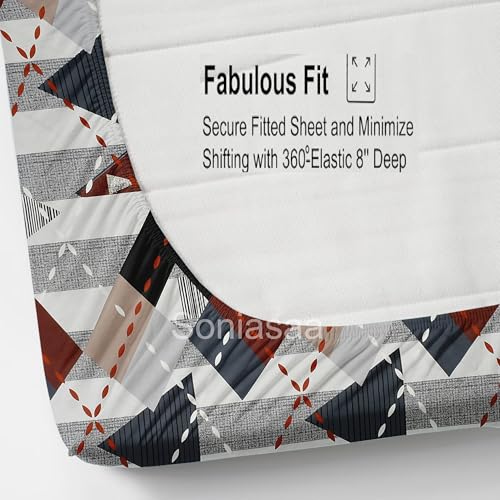 Image of 265 TC Glace-Cotton All Around Elastic Fitted Bedsheet, Elastic Fitted Bedsheet Single Size Bedsheet for Single Bed with 1 Pillow Cover, Size - 72 x 36 x 8 Inch Color