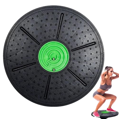 Balance Board Maze, Bamble Balance Board con laberinto de mármol, tableros de bamboleos no deslizamiento de bamboleos Equipo de fitness Pilates para resistencia al núcleo