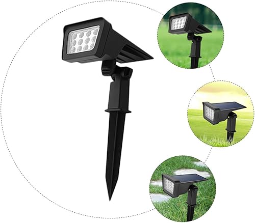 Miniatura 7 de Lámpara solar de césped LED para exteriores, luz de paisaje, encendido y apagado automático, lámpara solar de jardín para patio, camino, césped,