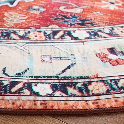Tapis lavable en machine et antidérapant Tucson beige