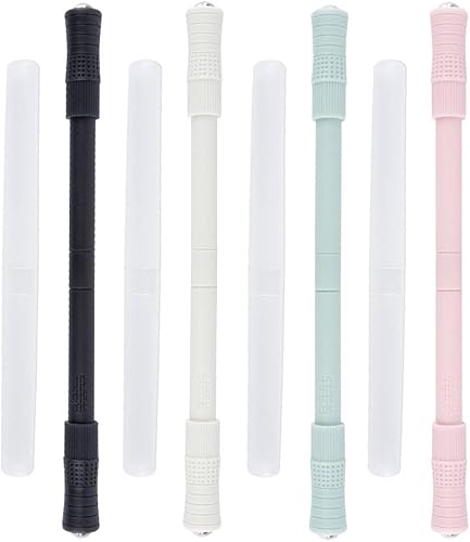 Bolígrafo giratorio, bolígrafo de dedo para juegos que libera el estrés, juguete de entrenamiento cerebral, sin recambio de bolígrafo, giratorios,