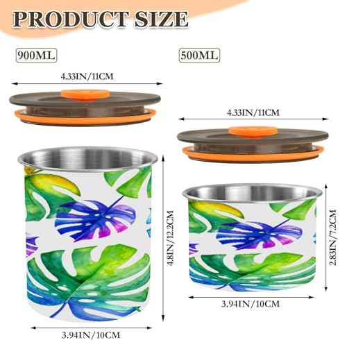 Envase Hermético de Acero Inoxidable para Café 500 ml miniatura 2