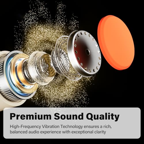 Image of snowpanda Bone Conduction Headphones, Wireless Open-Ear Bluetooth 5.3, 32GB MP3 Player, 8 Hours Battery, IP68 Waterproof - for Running, Workouts