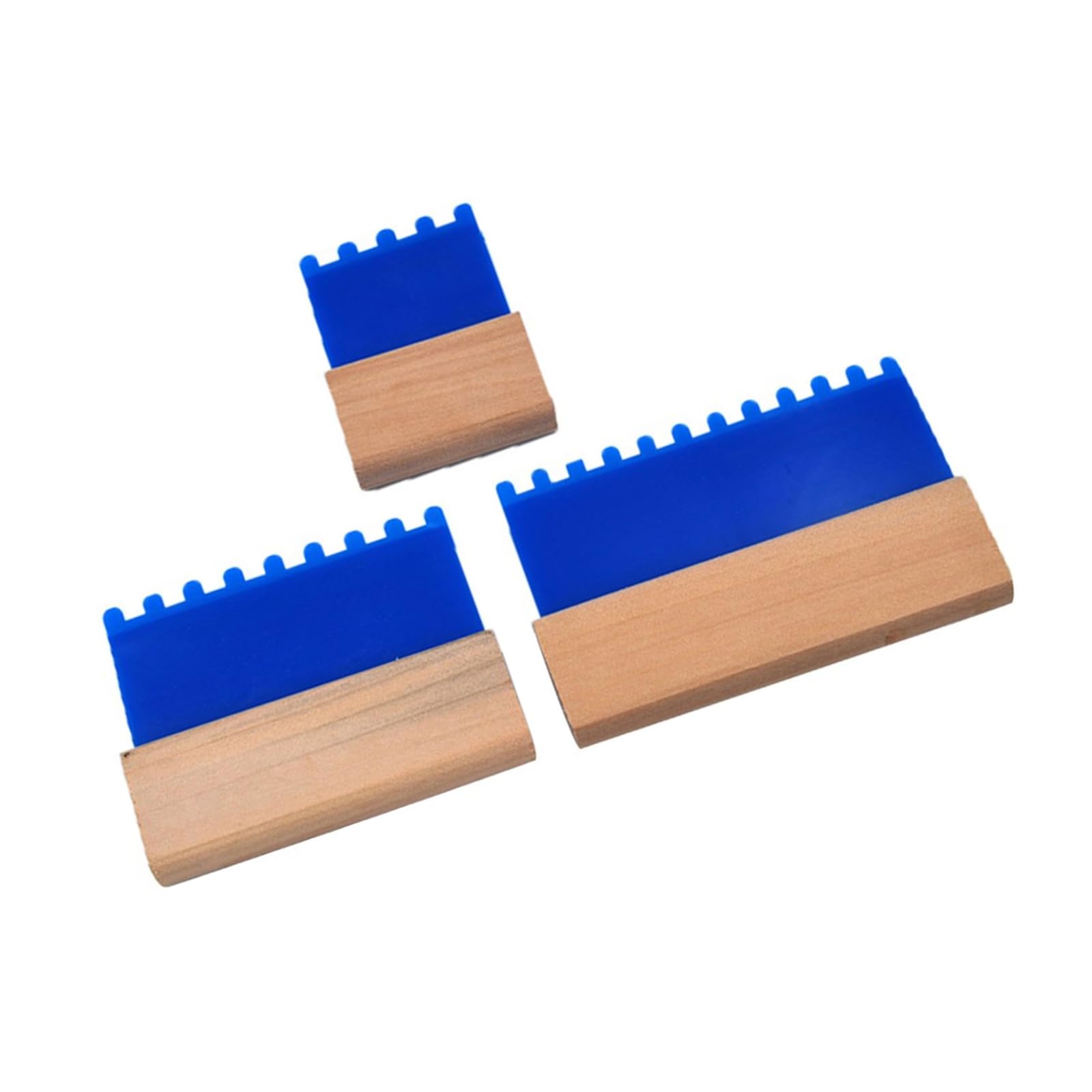 Limtula Pack Of 3 Multipurpose Painting Combs For Texturing Stuccos And Plasters With Sturdy Handle Designs Decoration