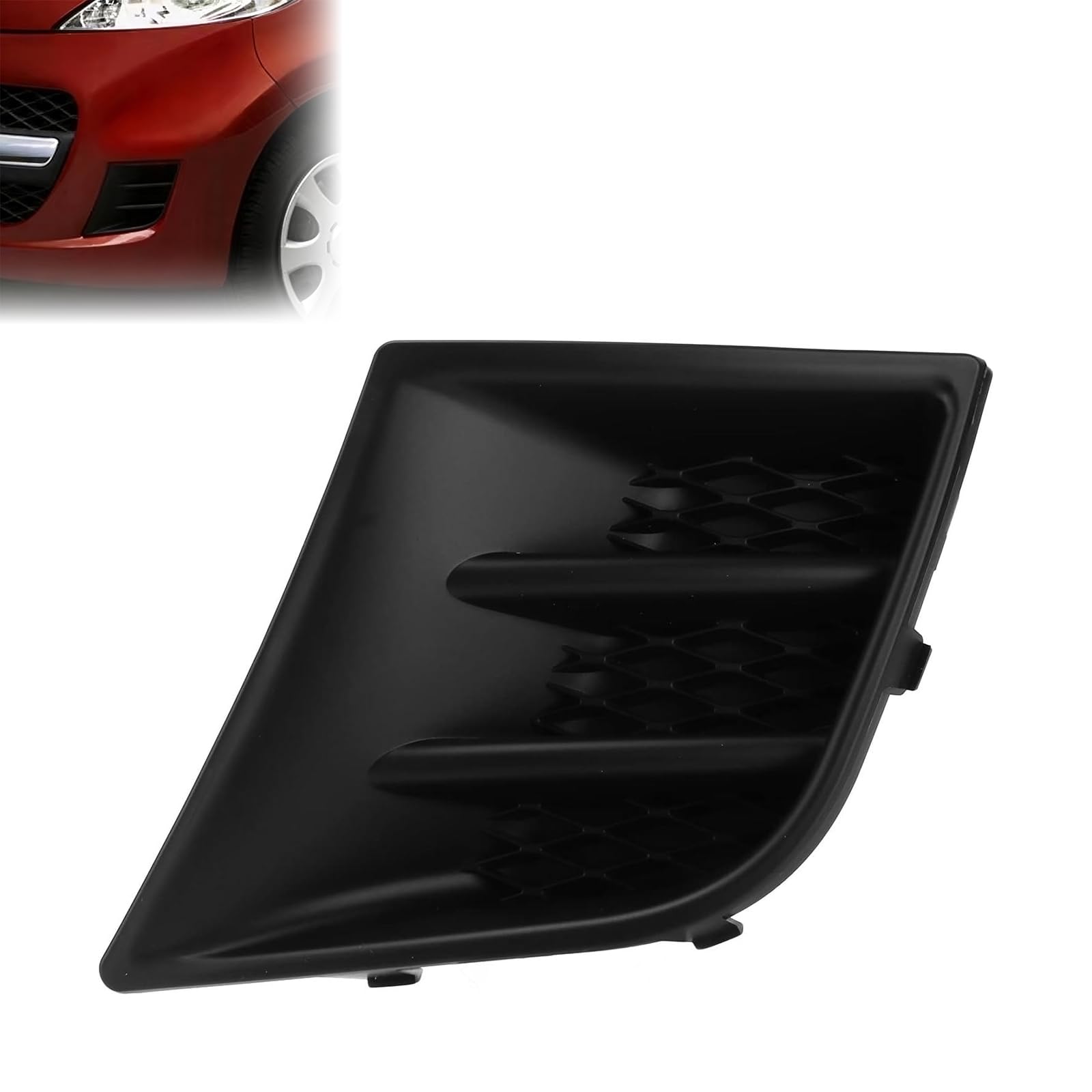 OUKENS Griglia Fendinebbia Paraurti Anteriore, Copertura Fendinebbia, 7422A9, Copertura Fendinebbia in ABS, Sostituzione Per Peugeot 107 2009‑2012