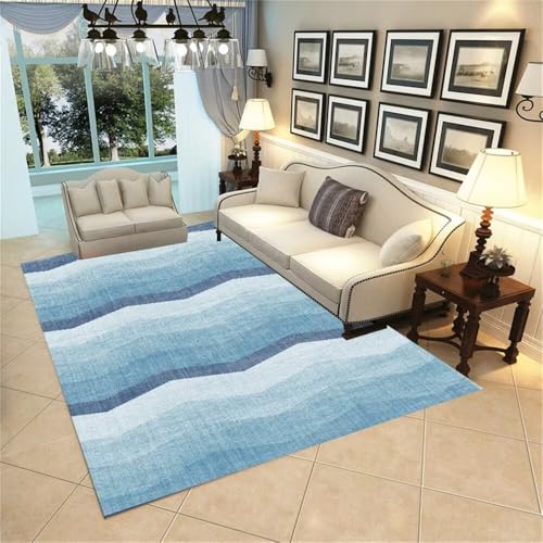 Alfombra rectangular 60x90cm suave lavable y antiácaros para recibidores 2