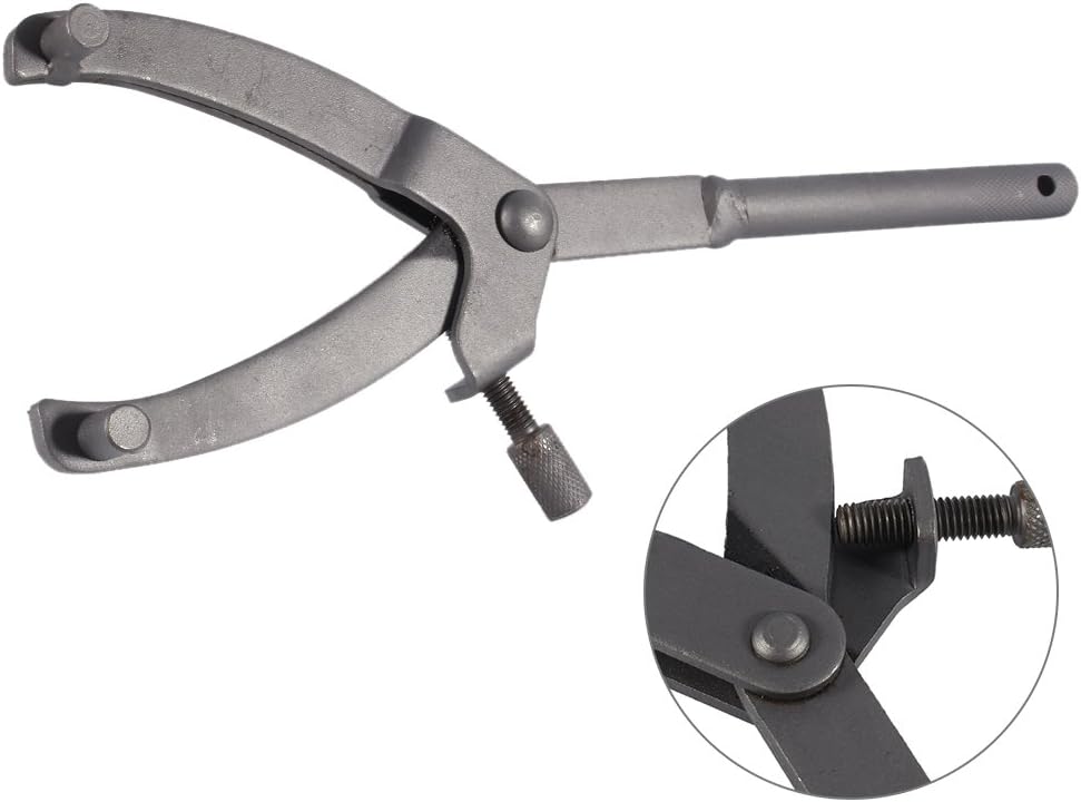 Yosoo Health Gear Adjustable Wrench Holder, Spanner Wrench Holder Hub, Flywheel Sprocket Spanner Wrench Set for Motorcycle ATV Scooter Dirt Bike Go Kart