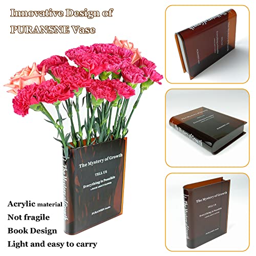 Puransen Acrylic Flower Vase for Aesthetic Room Decor - Image 3