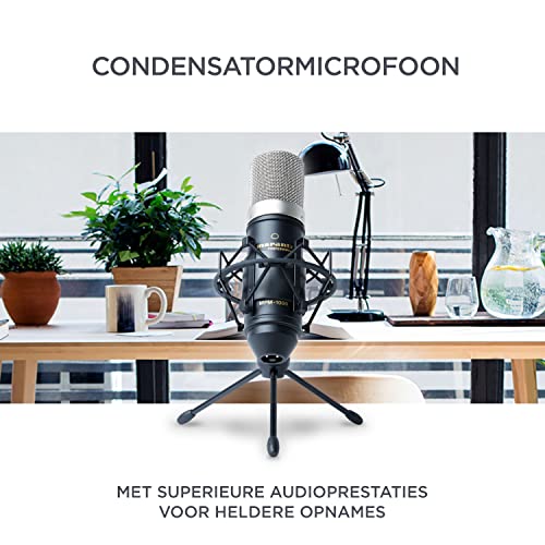 Marantz Professional MPM1000 - Grootmembraan Condensator Studio Microfoon met Windscherm, Shockmount, Tafelstatief en… - Image 3