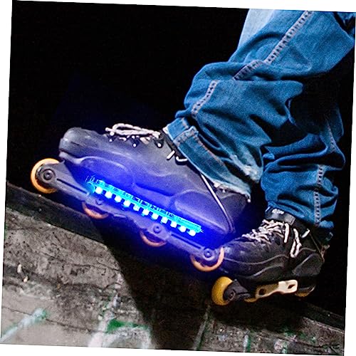 BESPORTBLE 2Pcs Bateria Luzes De Tira LED Barra De Luz LED Barras De Luz LED Luzes De Longboard Tira