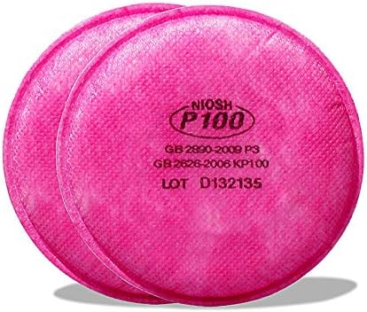 Particulate Filter Compatible with 2097, Installed for 6000 7000 FF-4 Filter Retainer Use, 4.3 Inch, 2 PCS