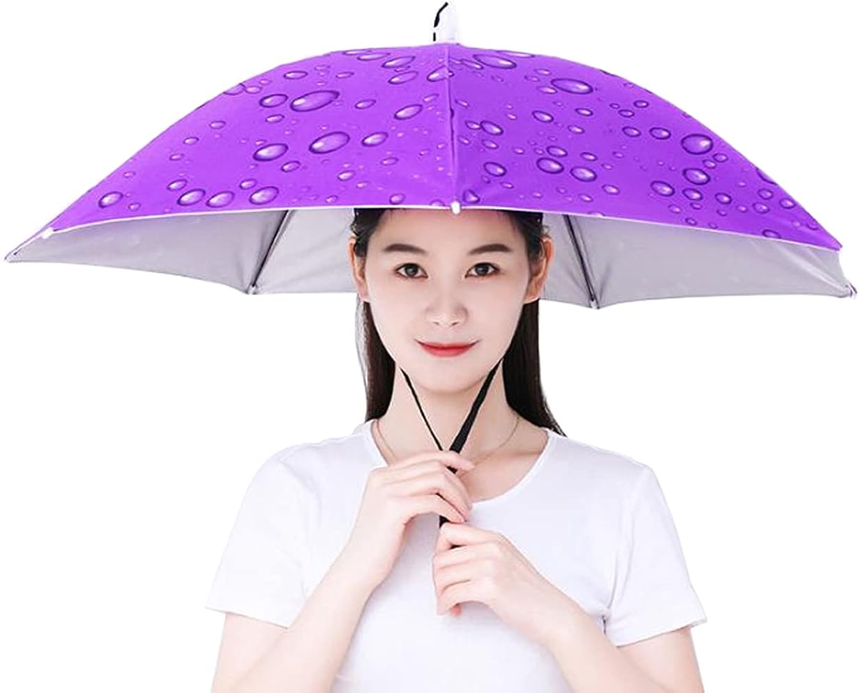 かぶる傘 日傘 傘 帽子 折りたたみ 携帯便利 釣り傘 アウトドア 傘ハット 売れ筋がひクリスマスプレゼント パラソルハット 紫外線対策 かさぼうし 晴雨兼用 屋外作業 軽量 日よけ 帽子傘 両手解放