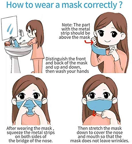 Masks 3 Layer (50Pcs)