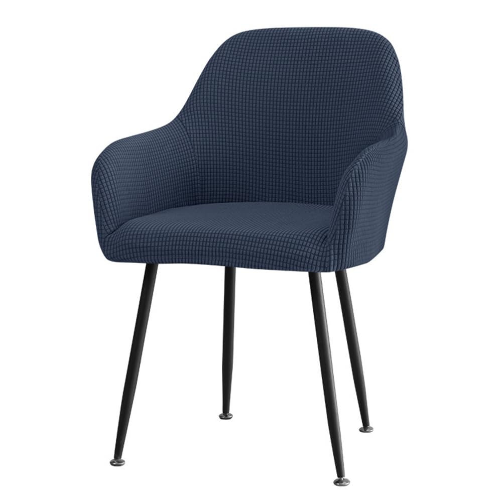 Housse de chaise avec accoudoirs flanelle beige extensible